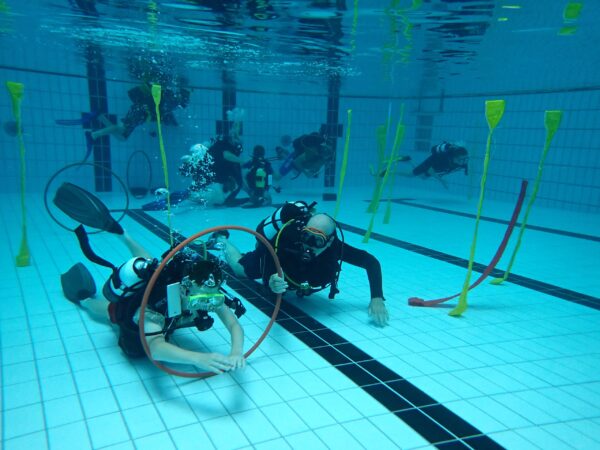 Crown Pools try-dive as part of our 70th anniversary celebrations